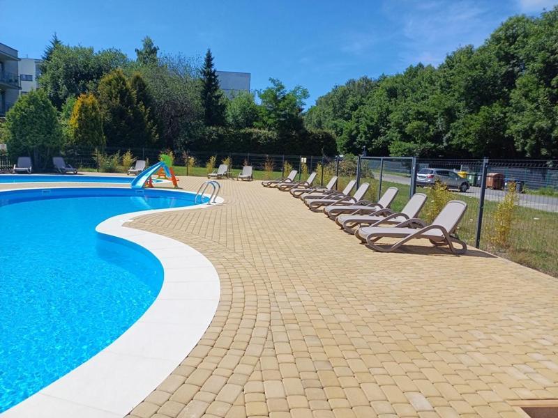Horyzont Apartamenty- 50M Od Morza!!!Apartamenty Prywatne W Family Dominikana- Self Check In سيانوزيتي المظهر الخارجي الصورة