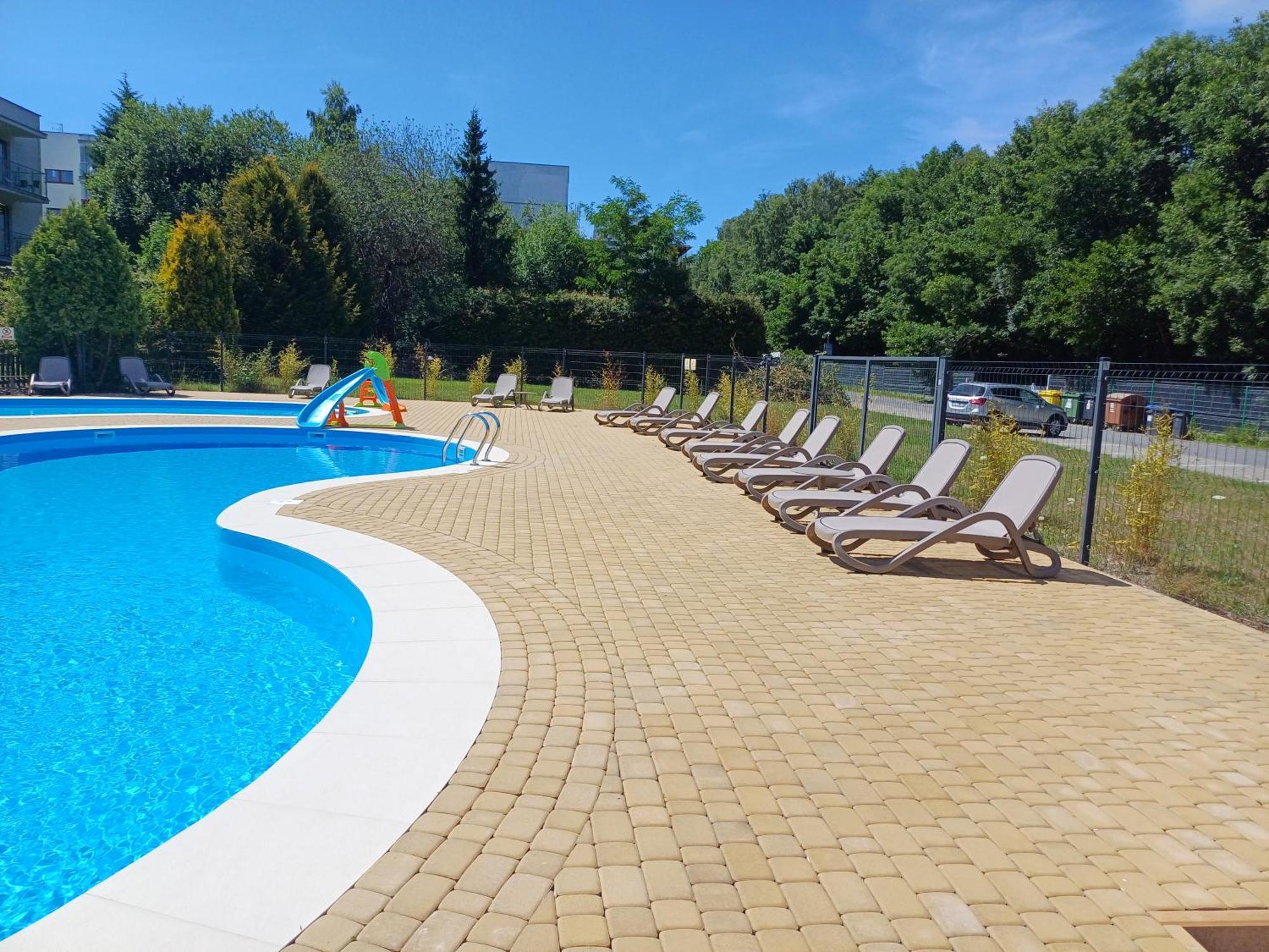 Horyzont Apartamenty- 50M Od Morza!!!Apartamenty Prywatne W Family Dominikana- Self Check In سيانوزيتي المظهر الخارجي الصورة
